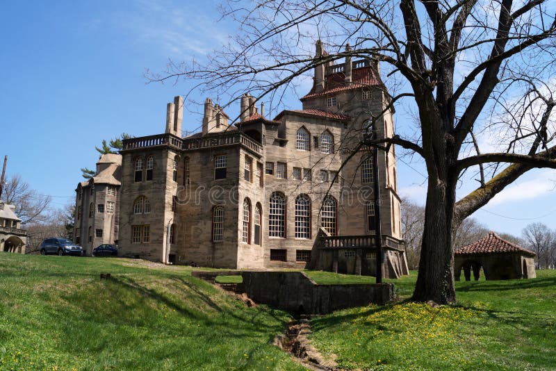 Fonthill Castle, built between 1908 and 1912, Doylestown, PA, USA