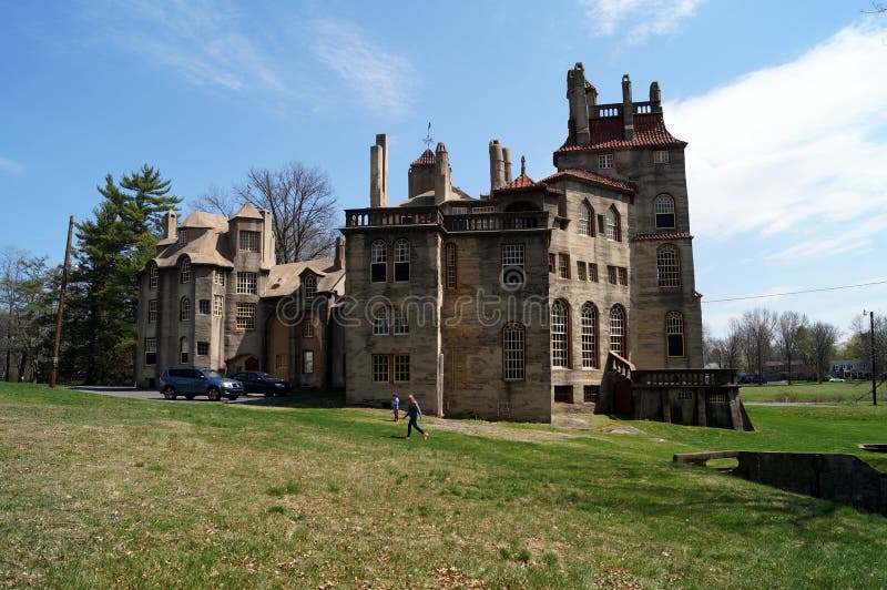 Fonthill Castle, built between 1908 and 1912, Doylestown, PA, USA