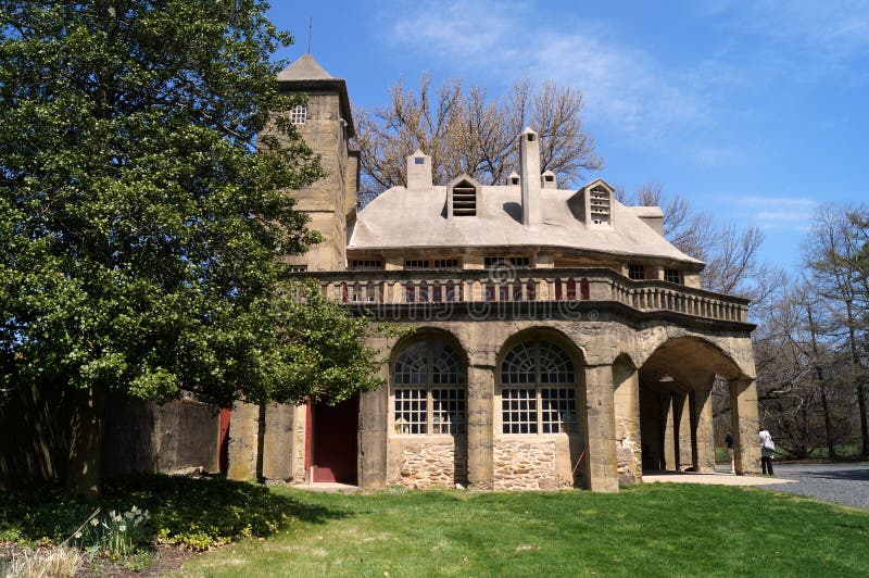 Fonthill Castle, built between 1908 and 1912, Doylestown, PA, USA