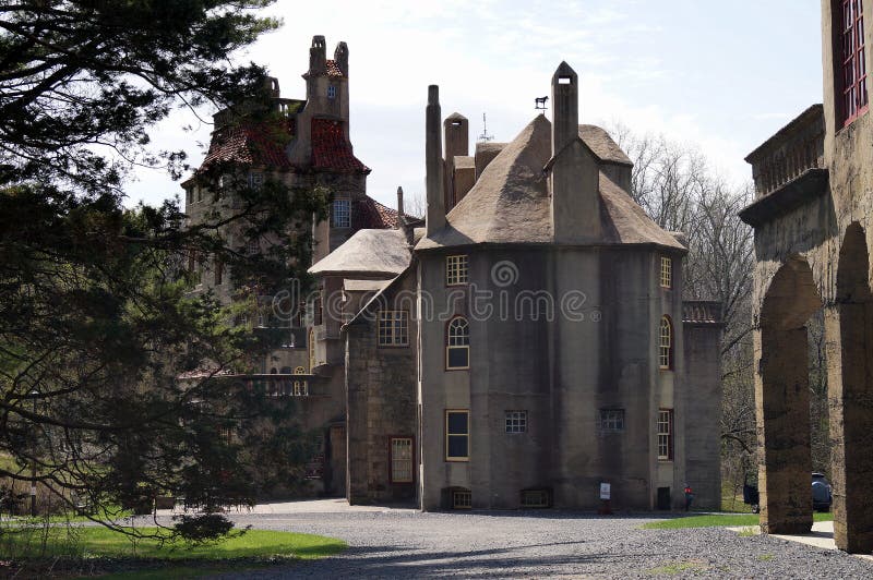 Fonthill Castle, built between 1908 and 1912, Doylestown, PA, USA