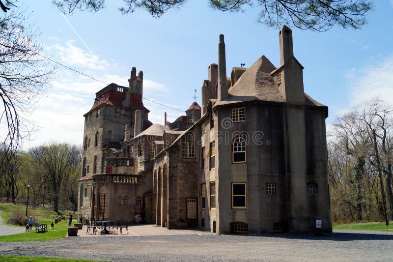 Fonthill Castle, built between 1908 and 1912, Doylestown, PA, USA