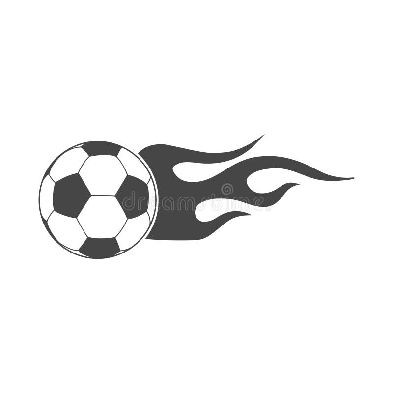 Fooball Icon, Soccer Ball Simple Vector Illustration Stock Vector ...