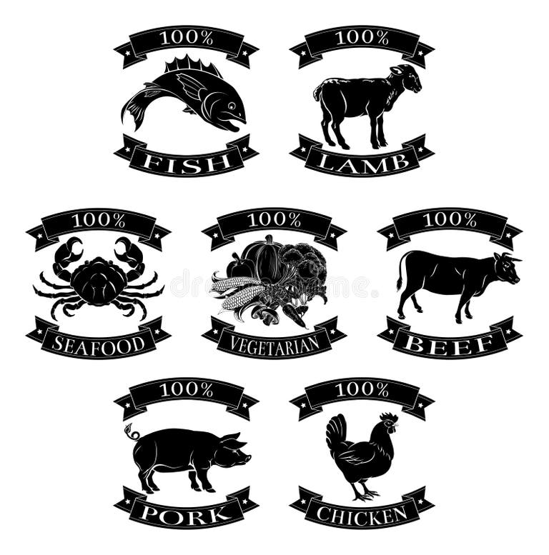 Food Animals Stock Illustrations – 55,382 Food Animals Stock