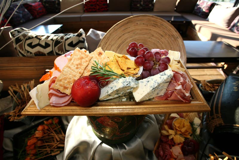 Food Arrangement for Presentation at a Hotel Buffet Restaurant Stock Image Image of guest