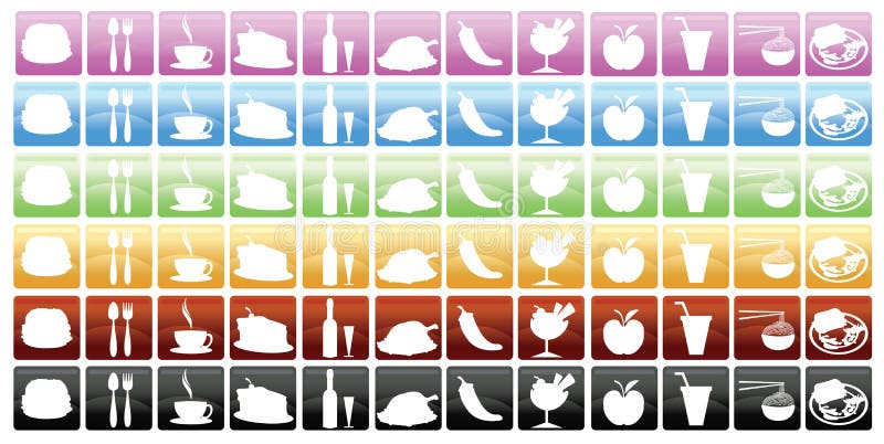 Food and Beverage Icons