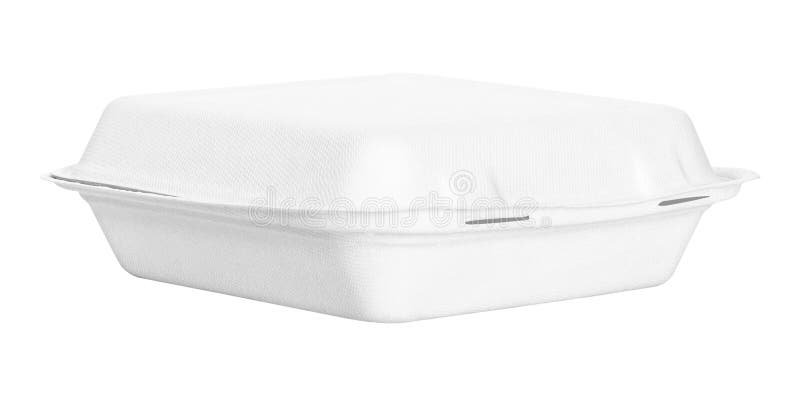 Fast Food Box Isolated On A White Background Stock Photo, Picture