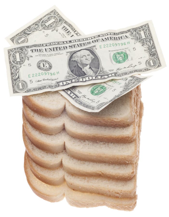Food Budget stock image. Image of dollar, currency, food - 17946673