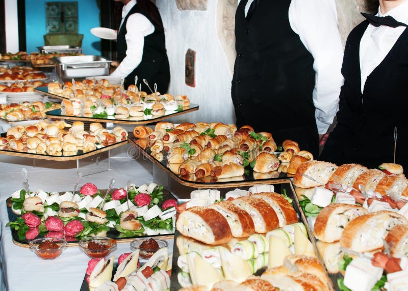 Food buffet at a party stock photo. Image of italian - 90063766