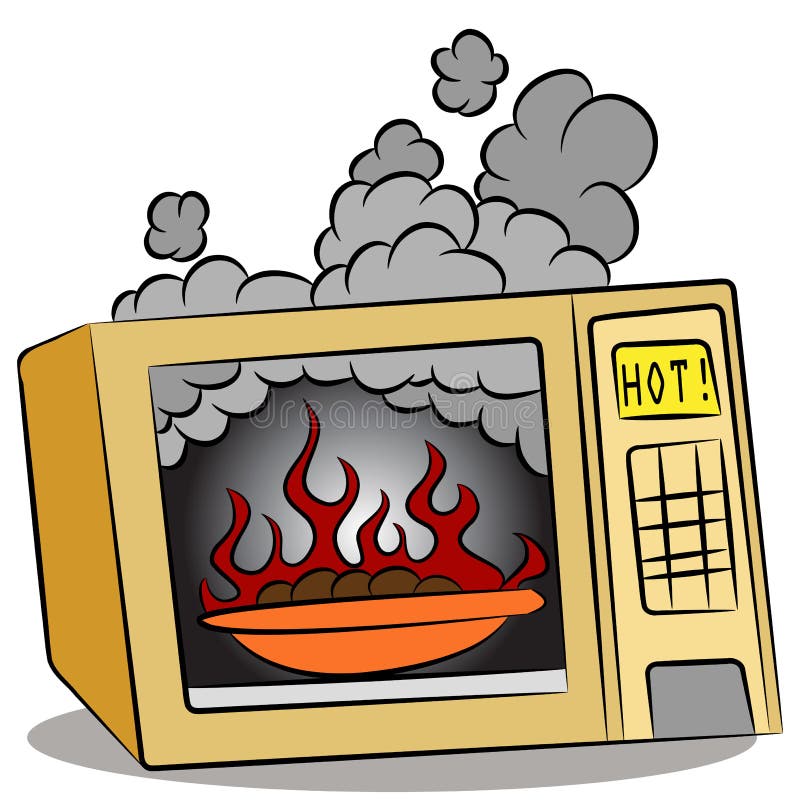 hot oven clipart