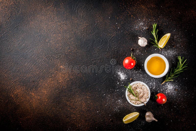 Food cooking background stock photo. Image of table - 110928966