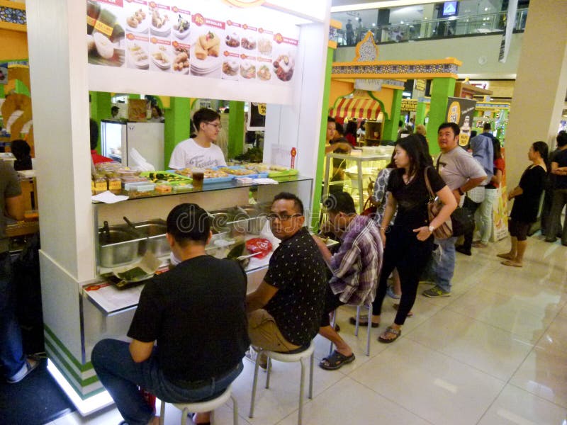 Food court editorial stock photo. Image of java, solo 74078583