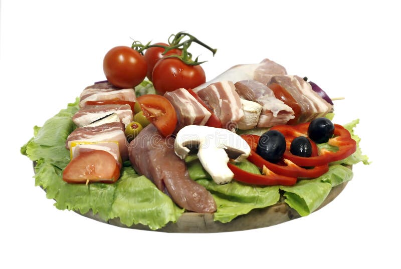 Food decoration plate stock image. Image of vegetables 5419115