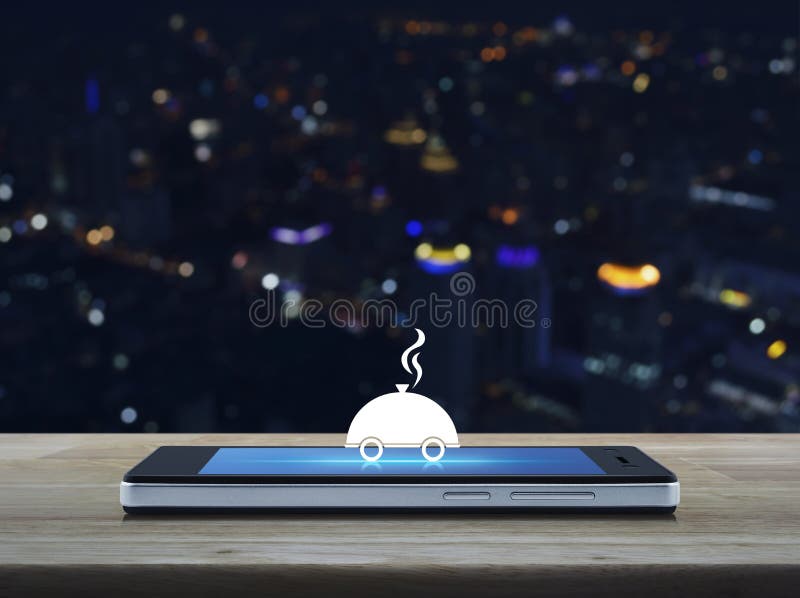 Food delivery concept royalty free stock photos Food delivery concept royalty free stock photos