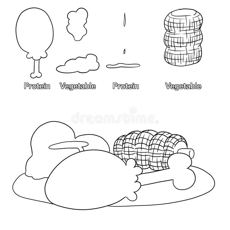 Kids Menu Coloring Stock Illustrations – 368 Kids Menu Coloring Stock