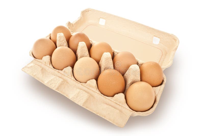 White eggs in carton box on transparent background PNG - Similar PNG