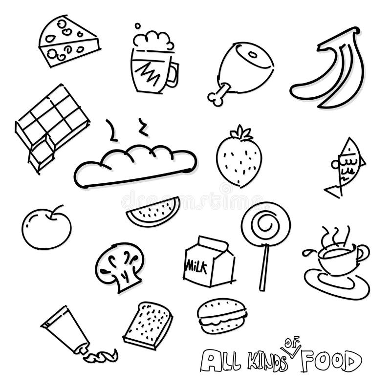 Food royalty free illustration Food royalty free illustration