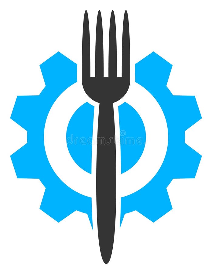 Food Hitech Raster Icon Illustration vector illustration