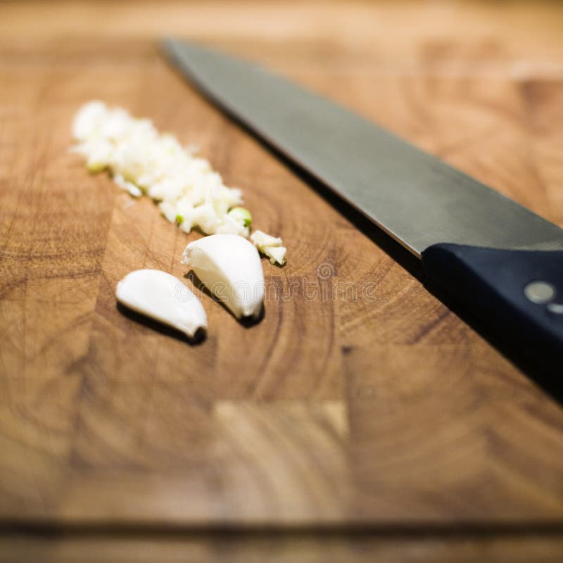 Food Items on Cutting Board Stock Image Image of cook, cutting 8586283