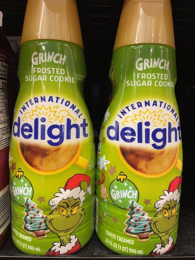 International Delight Grinch Frosted Sugar Cookie Coffee Creamer, 32 oz.