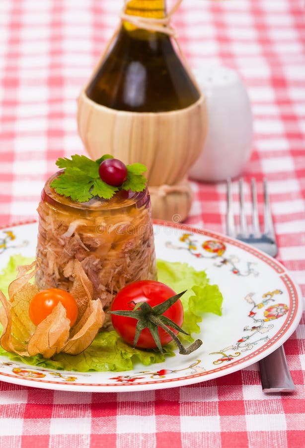 Meatjelly stock image. Image of restaurant, tasty, appetizing 11957455