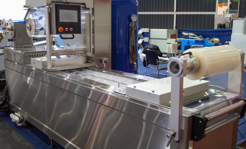 Food packaging machine royalty free stock image Food packaging machine royalty free stock image