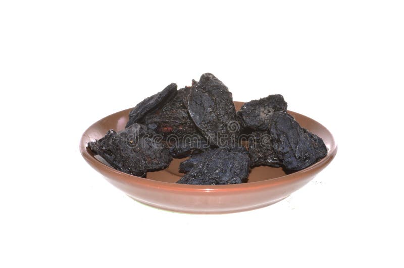 Food on a plate isolated on white background stock photos