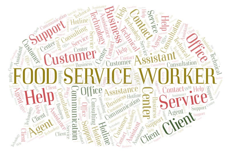 Food Service Worker Stock Illustrations 4,420 Food Service Worker