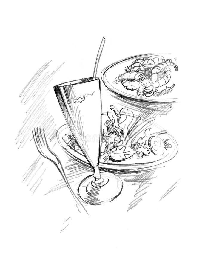 Food sketch