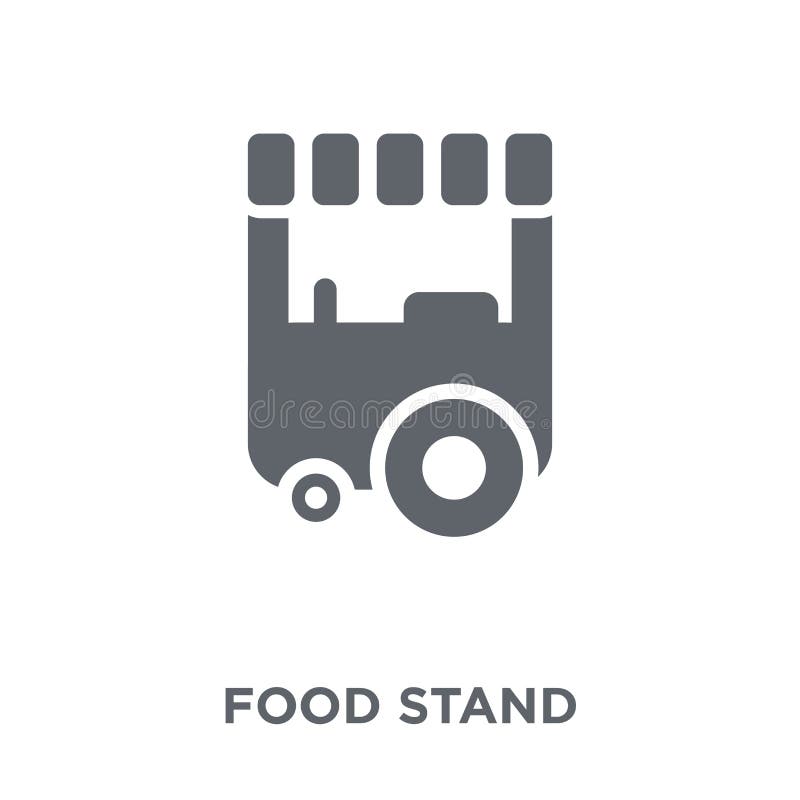 Food stand icon. Food stand design concept from collection. Simple element vector illustration on white background. Food stand icon. Food stand design concept from collection. Simple element vector illustration on white background.