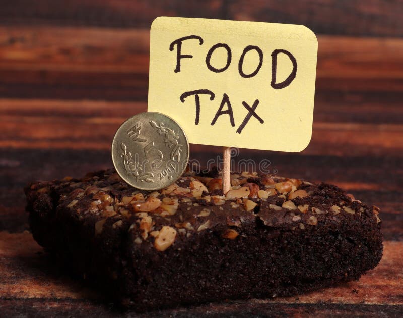 food-tax-stock-image-image-of-metal-written-shot-146435319