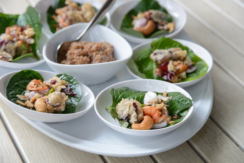 Food wrapped in leaves stock photo. Image of delicious 50364856