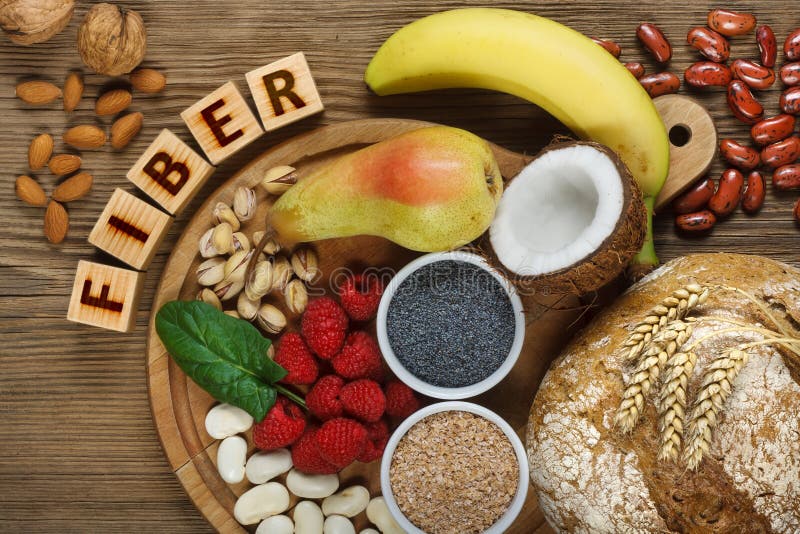 Foods rich in fiber