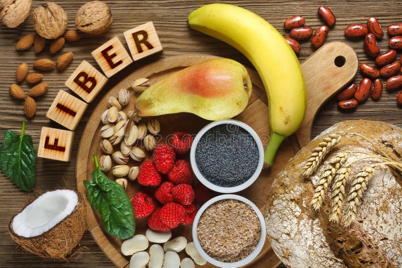 Foods rich in fiber