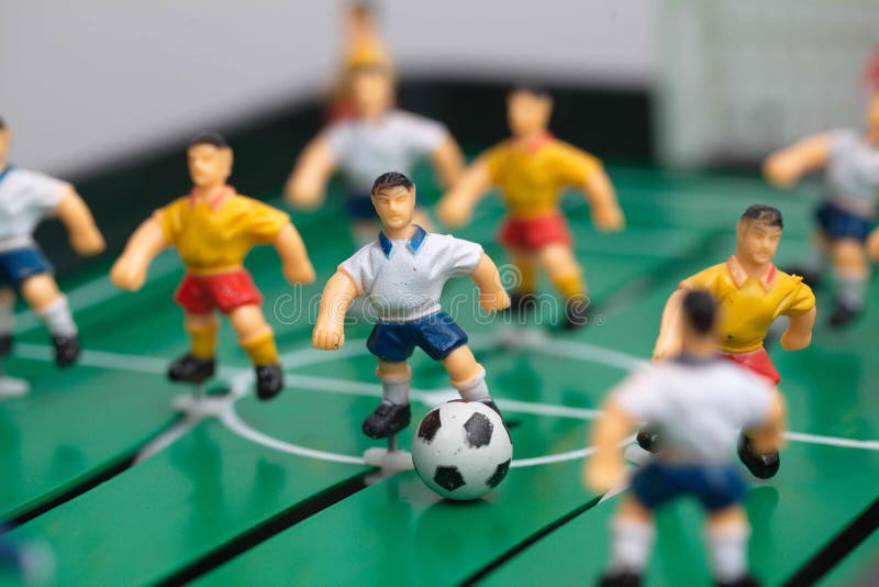 Vintage 70's Foosball Replacement Blue Football Soccer Game Man Figure 