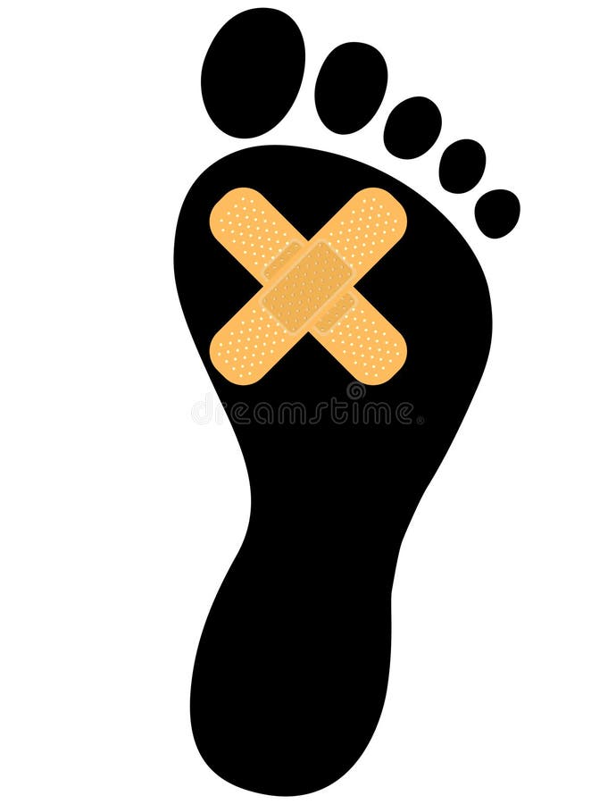 Foot care stock vector. Illustration of healing, medicine 18724502