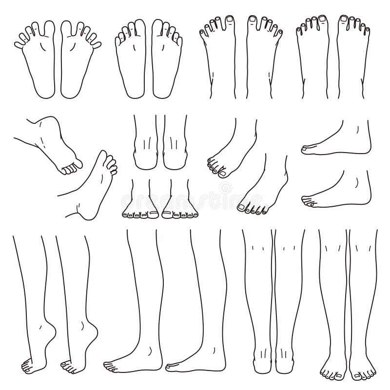 Details 77+ human leg sketch - seven.edu.vn