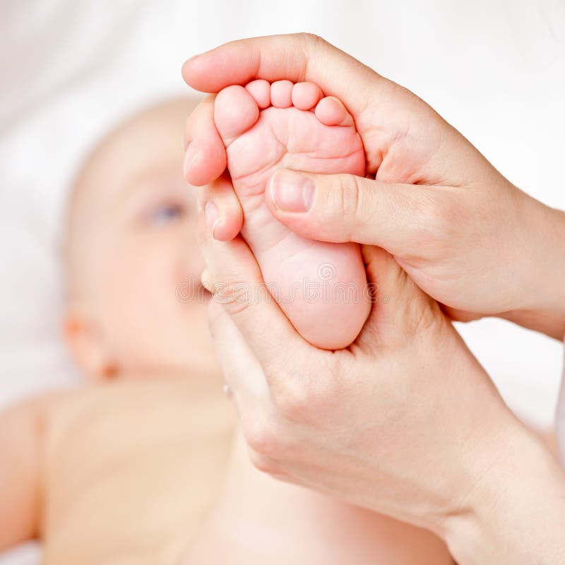 Foot massage stock image. Image of healthcare, finger 9104243