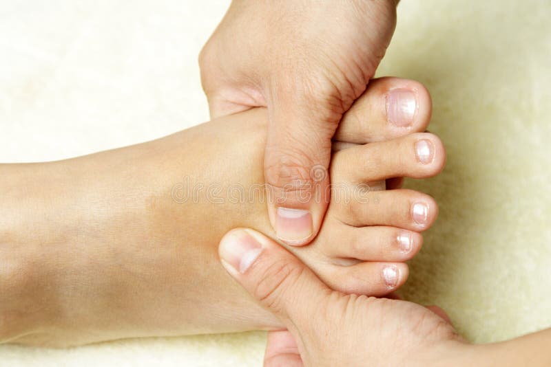 Foot Massage Stock Photo Image Of Relaxed Foot People 2476948