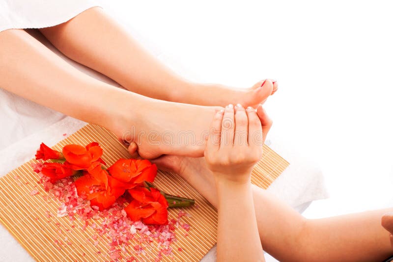 Foot spa stock image. Image of french, foot, massage, relaxing 1957789