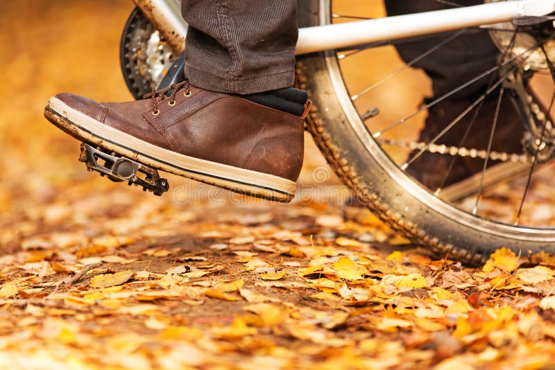 barefoot bicycle pedals