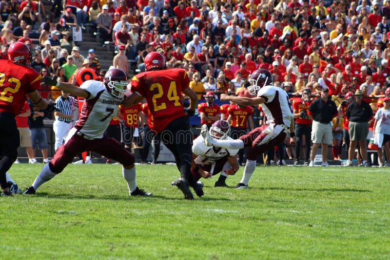 American Football Field Goal Block Editorial Image Image of physical