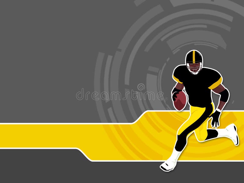 Football americano 1 illustrazione vettoriale Football americano 1 illustrazione vettoriale