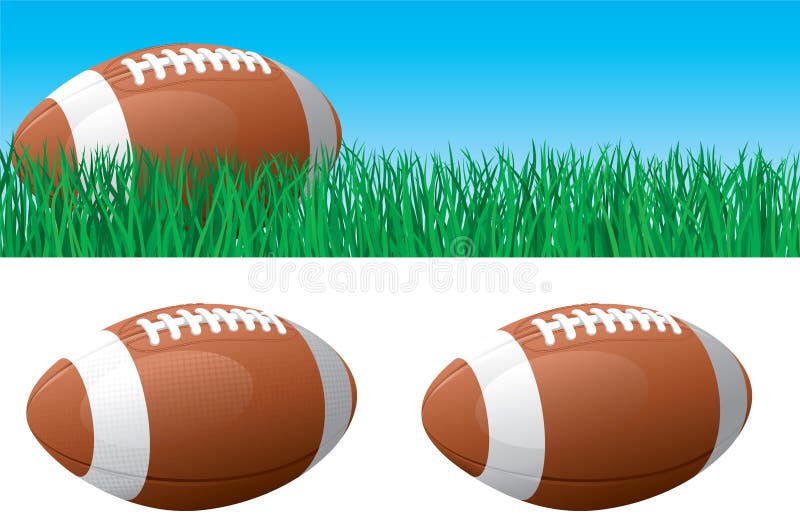Football américain illustration de vecteur Football américain illustration de vecteur