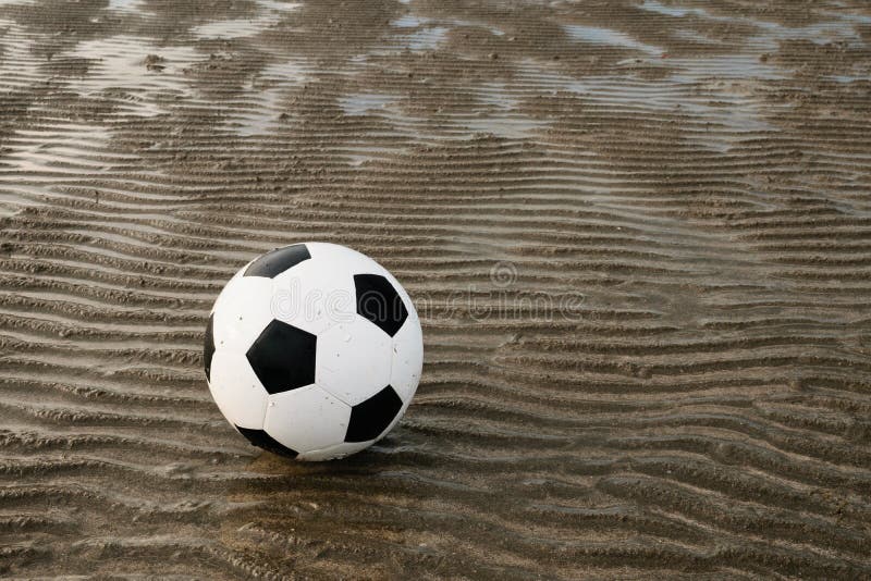 Football Beach Sand Waves Background Stock Photos Free & RoyaltyFree
