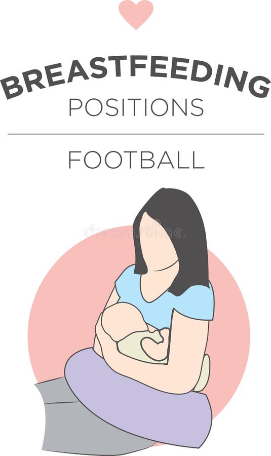 Football Hold Breastfeeding Stock Illustrations 20 Football Hold