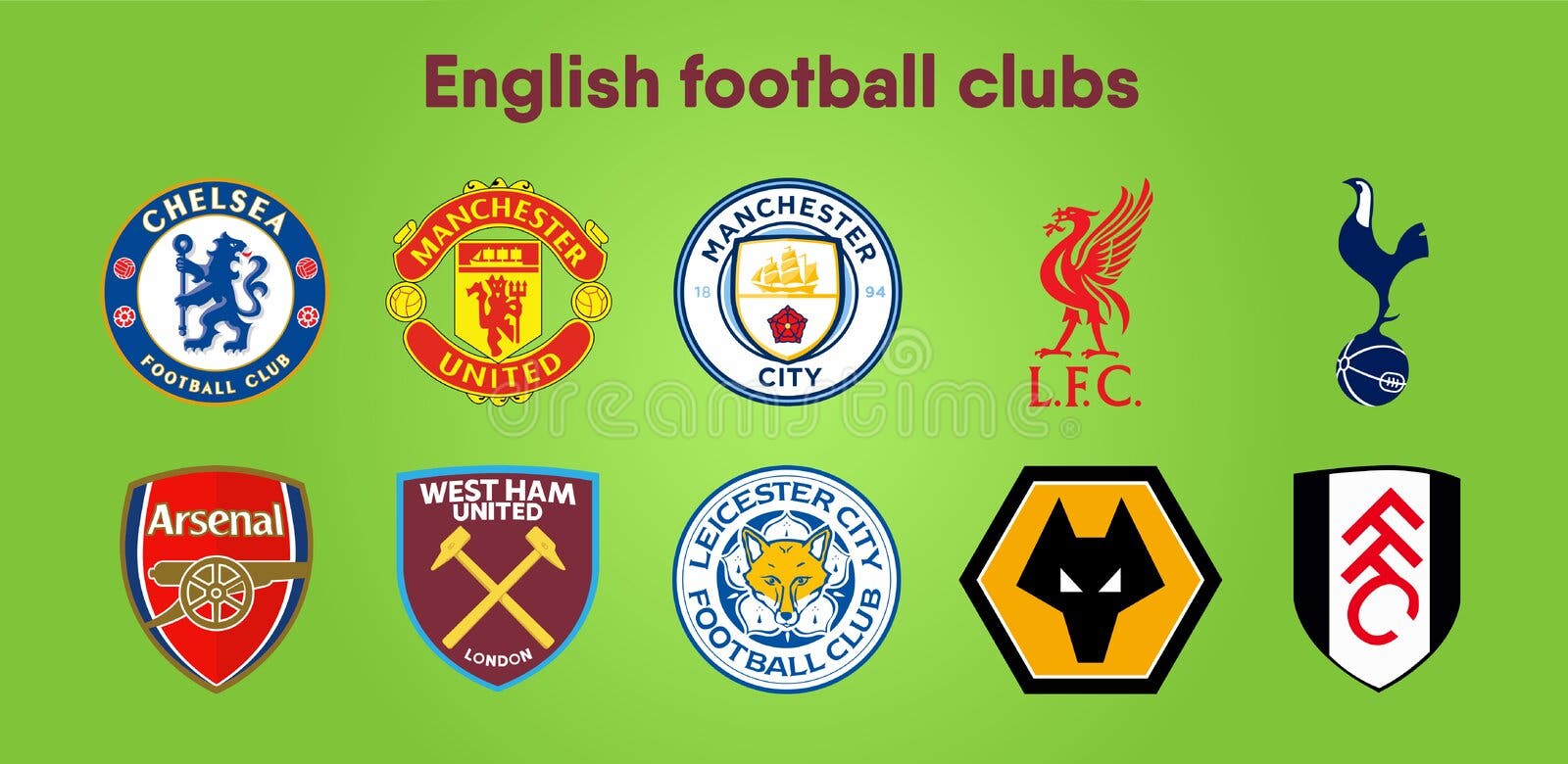 SOCCER: England Premier League crests 2012-13 infographic