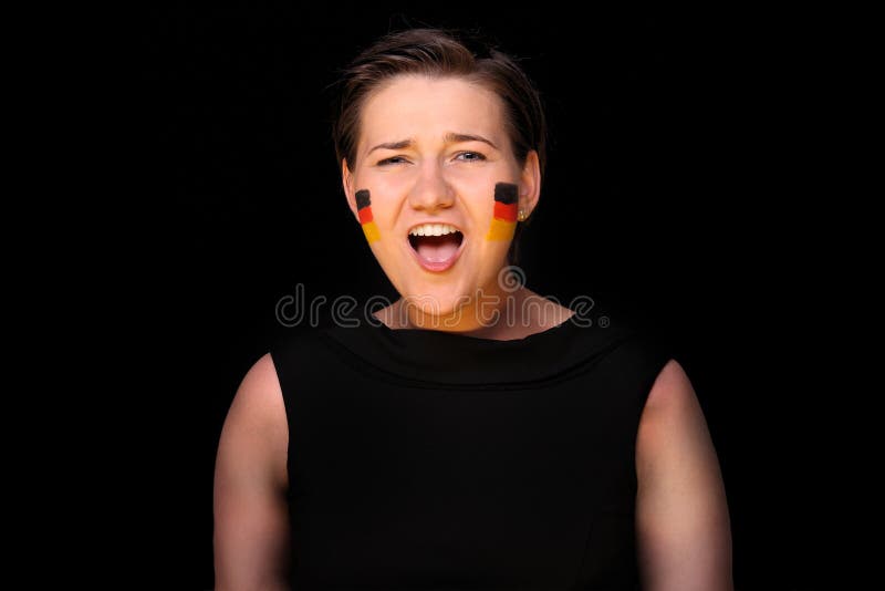 Football fan royalty free stock photo Football fan royalty free stock photo