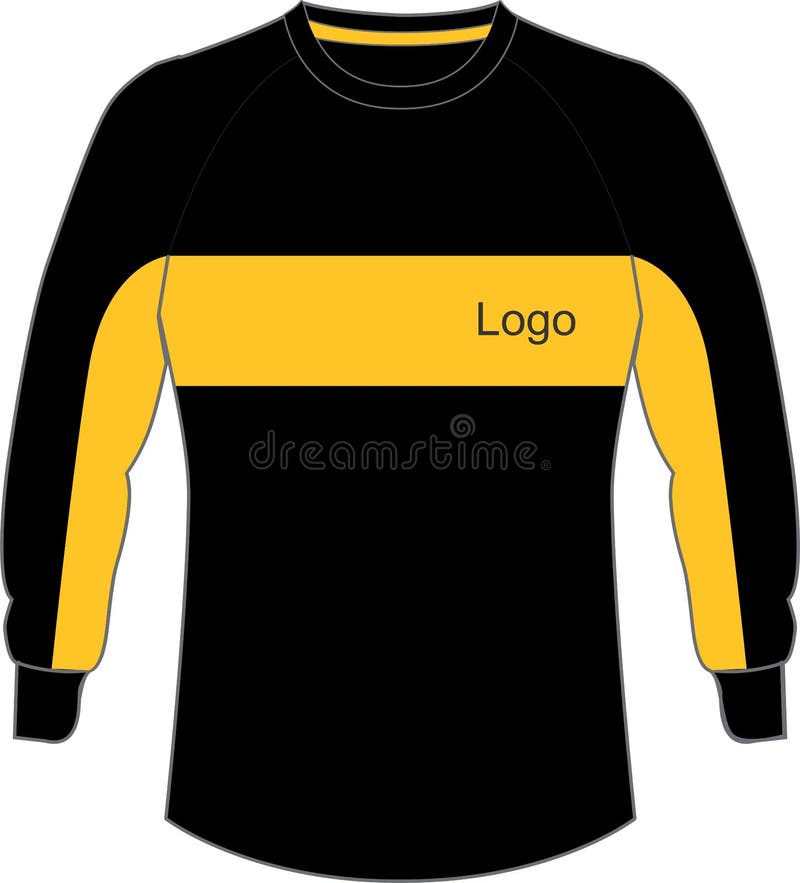 Football Goalie Sweater Mock Ups Templates Vectors Stock Vector ...