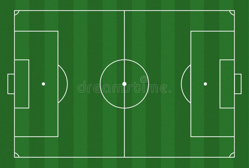 Football Ground Cartoon