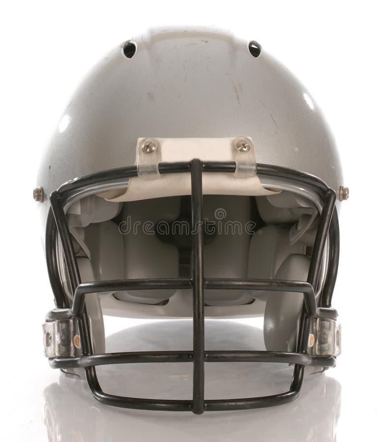 White Football Helmet stock photo. Image of football, gear 2578766